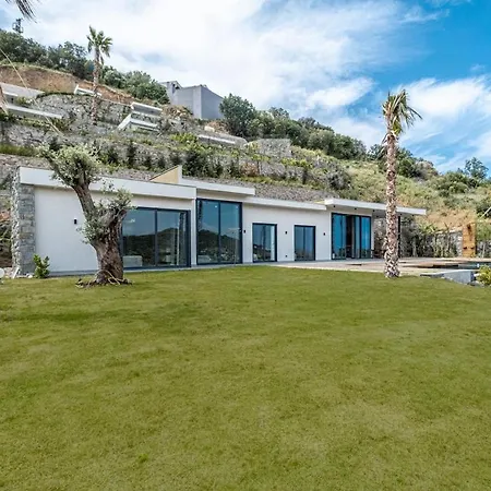 Toscana Yalikavak Sonsuz Havuz Lueks Villada Tatil *