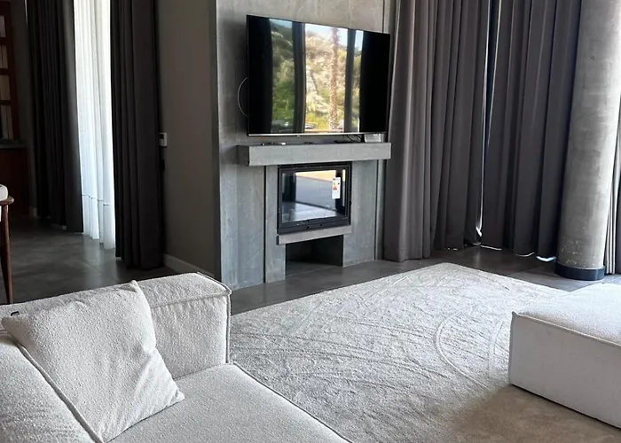 ヴィラ Toscana Yalikavak Sonsuz Havuz Lueks Villada Tatil *