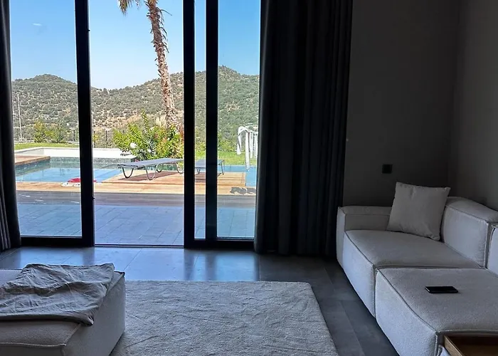 Toscana Yalikavak Sonsuz Havuz Lueks Villada Tatil Villa Bodrum